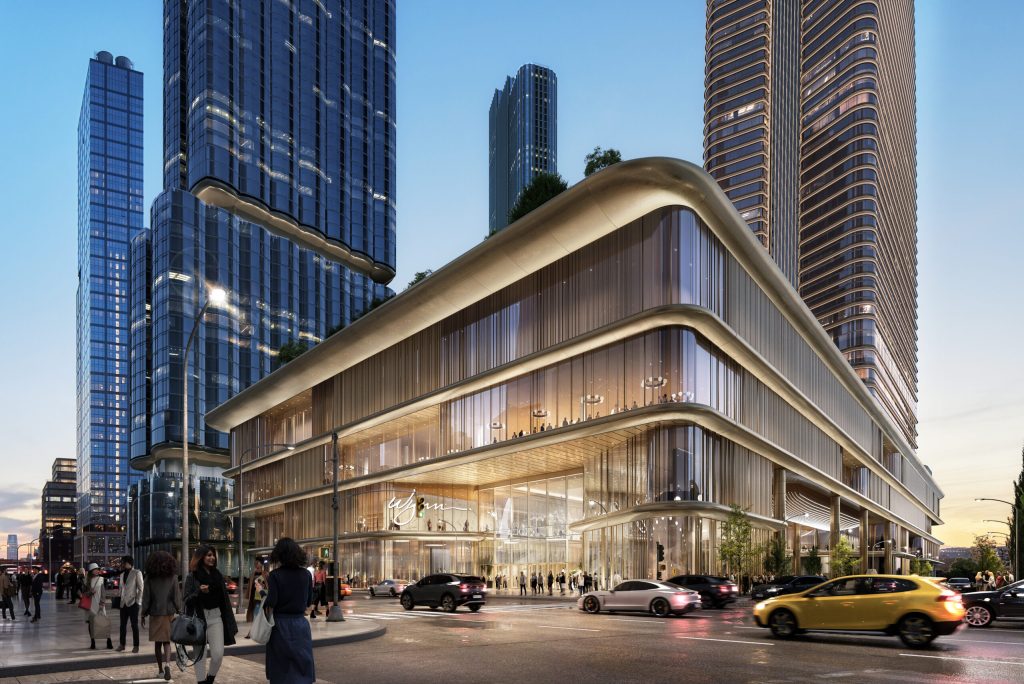 Hudson Yards West street