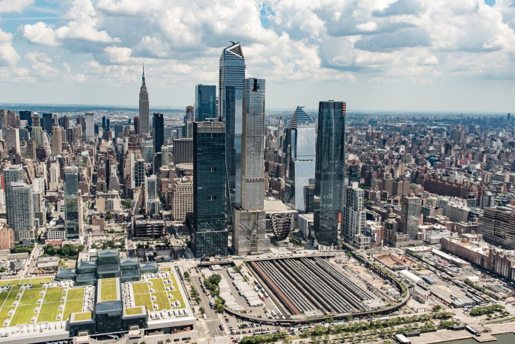 Hudson Yards West aerial