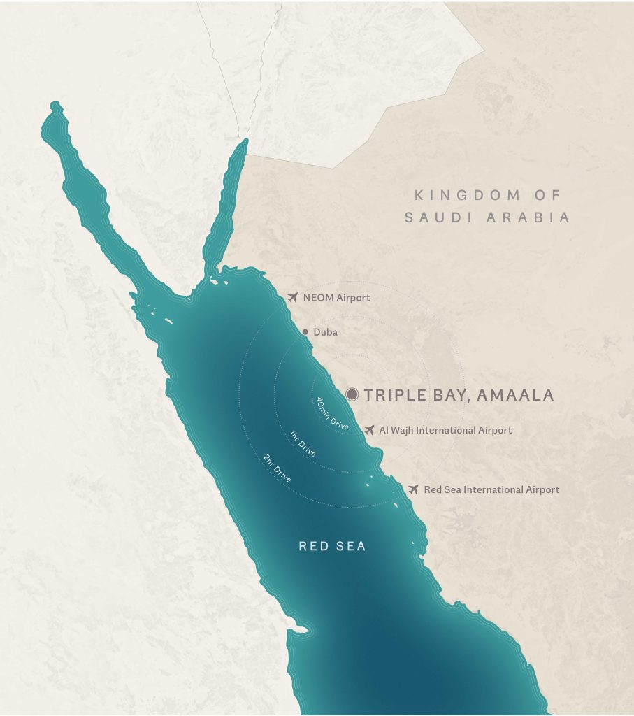 Map Red Sea